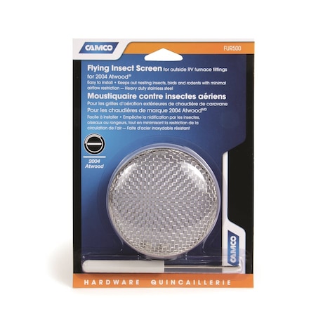 Camco FLYING INSECT SCREEN-FUR500, ATWOOD 2004 FURNACE, BLISTER 42144